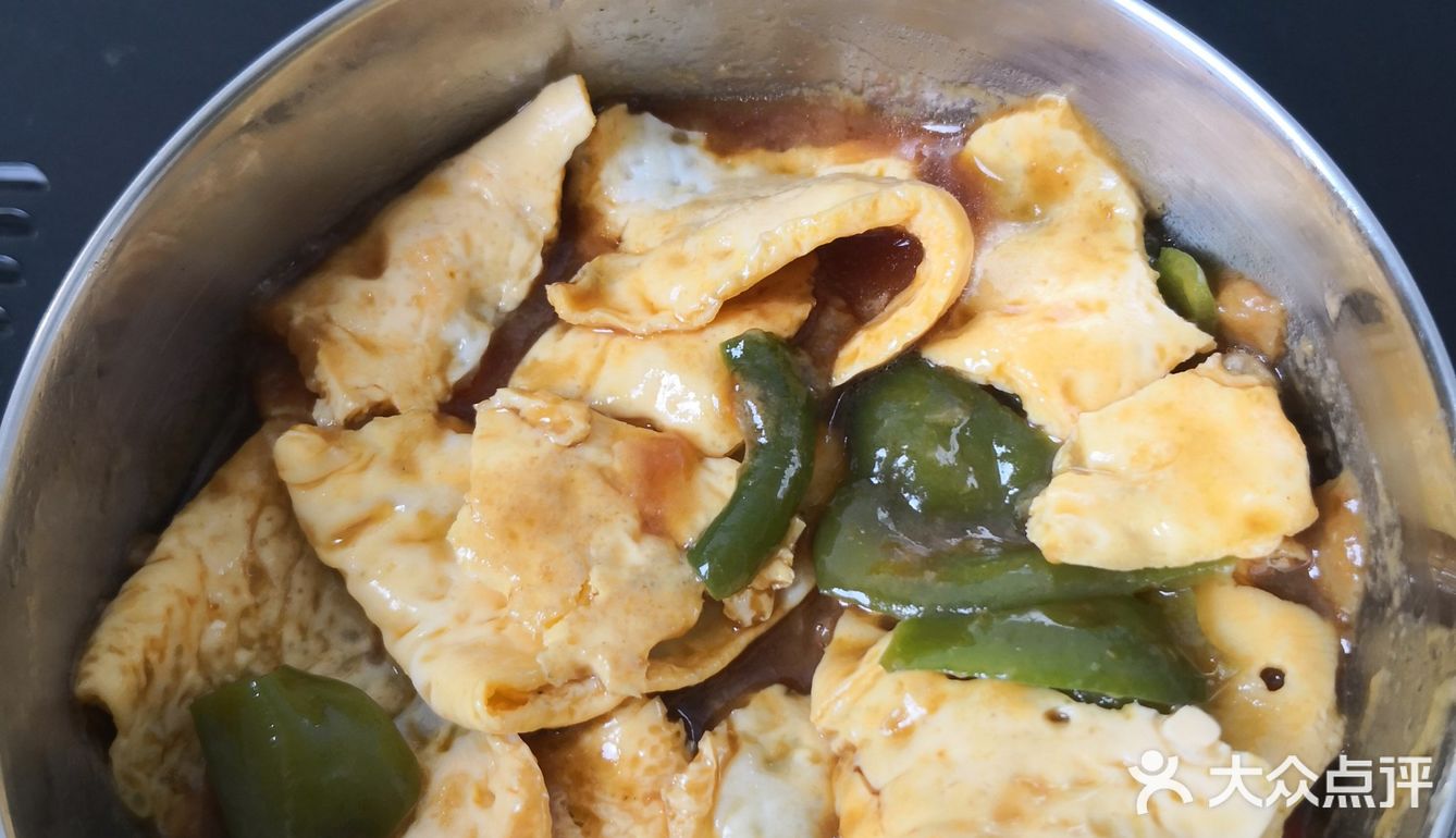 来一道辣椒炒鸭蛋，清清火气。