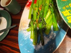 蒜头猪油渣炒菜心-粤·向群饭店(麓景路店)