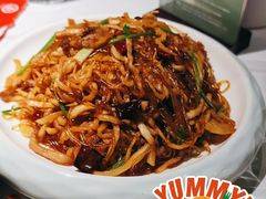 酸萝卜炒粉-双合园·海鲜水饺青岛菜(万佳广场店)