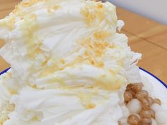 椰奶味雪花冰-串妹花式冰粉(乐山总店)