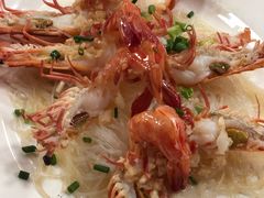 蒜蓉蒸九节虾-裕兴酒家·34年老字号
