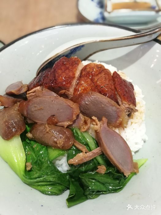 深井村·深井烧鹅专门店(西湖店)烧鹅双拼饭图片 - 第2张