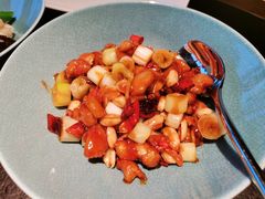 锅边醋烹宫保鸡丁-晓长安·新陕菜(曲江店)