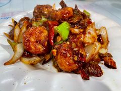虾仁爆羊腰-清真鸿起来饭庄(复兴路店)