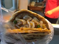 锅盔夹凉粉-张婆婆香酥锅盔(平福路店)