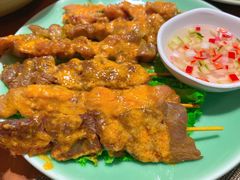 鸡猪牛肉沙爹-mango tree芒果树泰国餐厅(青岛万象城店)