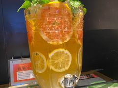 嚣张冰桔桶-探鱼·鲜青椒爽麻烤鱼(朝阳悠唐广场店)