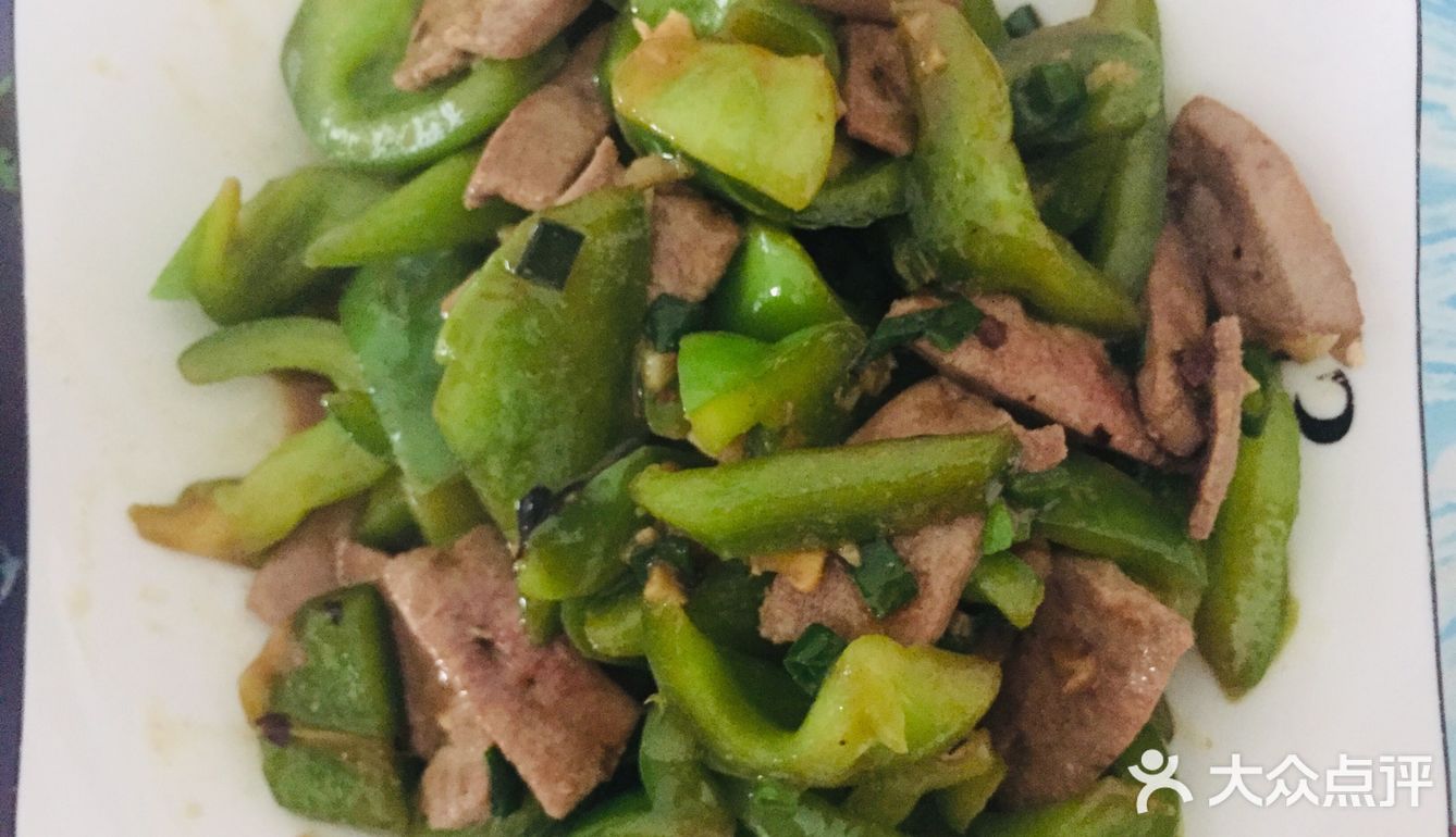 超级下饭菜十分钟搞定的圆椒炒猪肝  猪肝营养丰富软糯