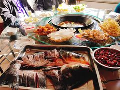 -姥家大锅台水库渔家