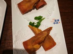 鲍菇素春卷-南拳十三姨·潮汕砂锅粥(世纪金源店)