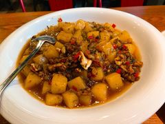 红烧米豆腐-炊烟小炒黄牛肉(东庆街店)