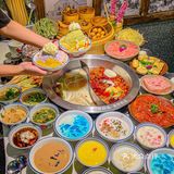 关于我在在国贸负一的火锅店狂炫二十碗甜品