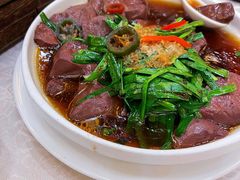 姜茸韭菜浸猪红-顺德人家食府(黄金广场店)