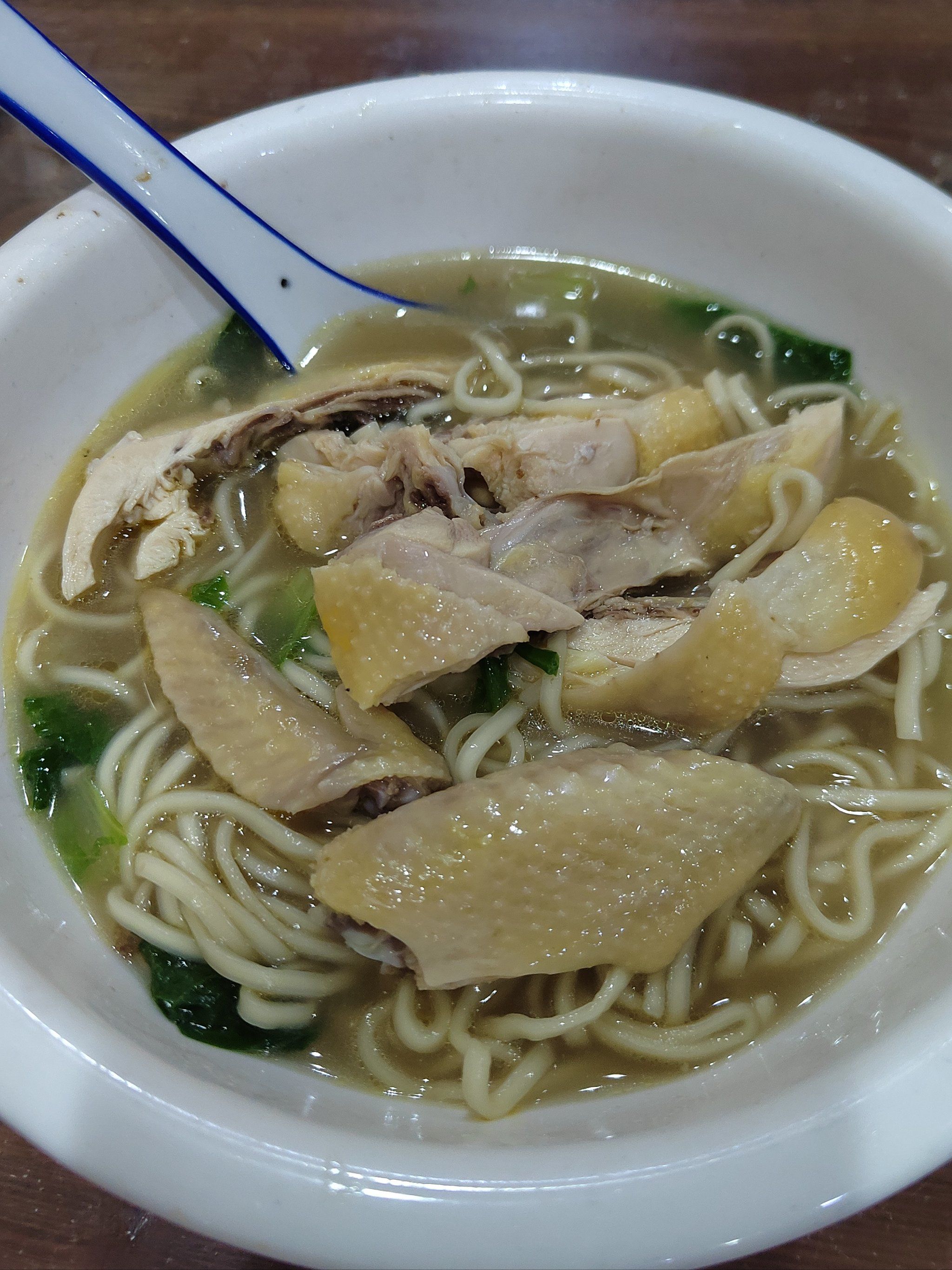 家的味道!一碗火腿鸡汤面!