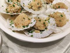 蒜蓉粉丝蒸扇贝-金八仙酒店