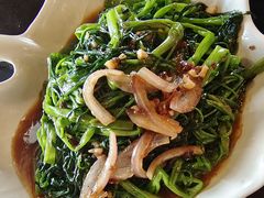 马拉盏炒通菜-大头虾越式风味餐厅(光明广场店)