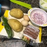 大人小孩都爱吃的培根土豆饼