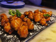 雪花糖醋里脊-绿茶餐厅(光谷世界城步行街店)
