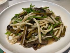 茭白炒鳝丝-玫瑰厅上海菜(兴国路店)
