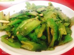 豆豉蒜蓉炒苦瓜-香江农家乐饭店