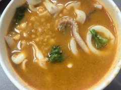鱿鱼沙茶面-四里沙茶面(湖滨四里店)