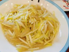 韭黄炒蛋-侬佳蒸菜馆(听潮店)