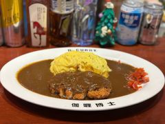 猪排咖喱蛋包饭-伽喱博士 Dr.CURRY咖喱饭(太阳宫咖喱店)