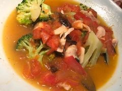 上汤西兰花-绿茶餐厅(蓝色港湾店)