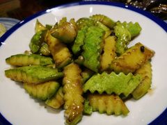 花椒干贝爆角瓜-小铫鸡汤