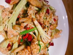 有机花菜-小稻田辣椒炒肉(大浪商业中心店)