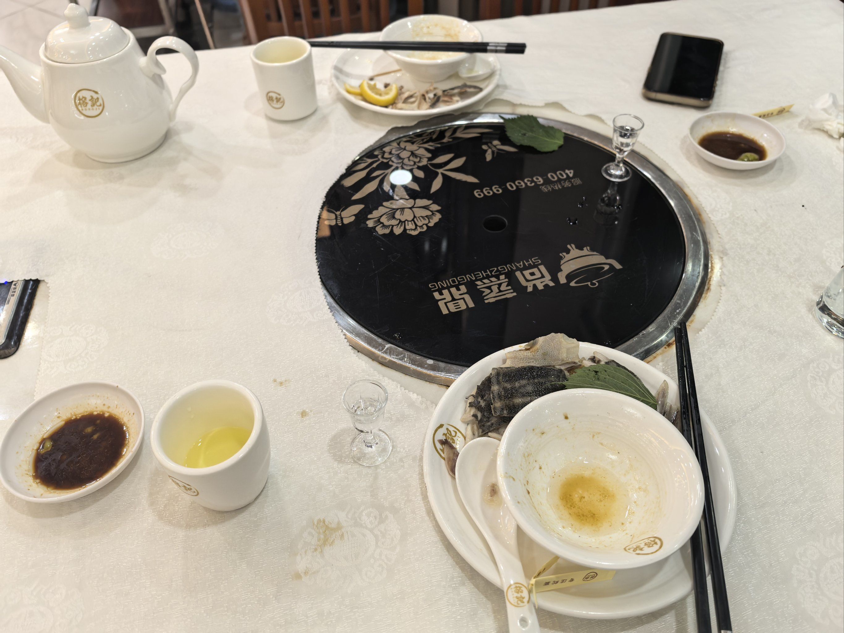 煎焗头腩,味道还能说得过去