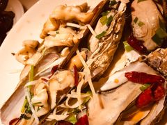 葱油海蛎子-日丰园海肠水饺·老字号大连海鲜(和平广场店)