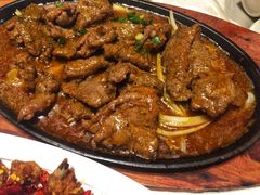 铁板牛柳-红辣椒·川菜·火锅(科华路店)