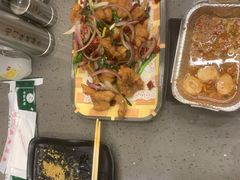 招牌椒盐牛蛙-老吕涮羊肉•东北原味烧烤•大油边•烤鱼(五角场店)