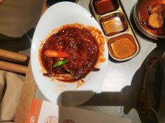 -草家酱蟹炭火烤肉店(珲春南路一店)