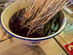 -拈签一笑黄牛肉辣卤串串