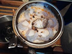 鱼籽鲜贝鱼豆花-老牌坊云南鱼豆花火锅(哈西万达店)