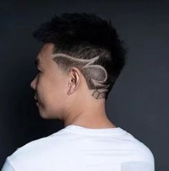 -海文先生国潮烫染男士理发馆
