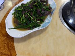 羊血韭菜-三得正宗乌烈乳羊(环城东二路店)