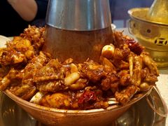 招牌蛙锅-老佛爷铜炉蛙锅(海岸城店)