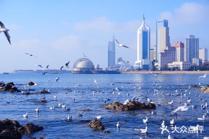 栈桥景区图片