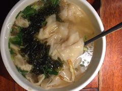 鸡汤虾仁小馄饨-绿茶餐厅(华联万柳店)