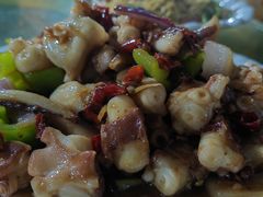 爆炒八爪鱼-明润海鲜(南边海店)