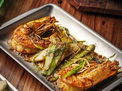 盐焗牡丹虾-小本家炭火烤肉(西安总店)