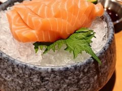 厚切三文鱼刺身-山禾田·日料小屋(南山店)