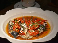 老坛剁椒蒸鲜活鱼头-北方家宴(番禺永旺店)