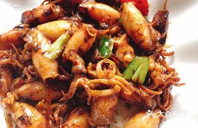 Sweet Shrimp and Squid Stir-fry