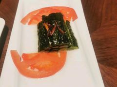 酸辣瓜条-内蒙焖面大盆骨餐馆(山大路店)