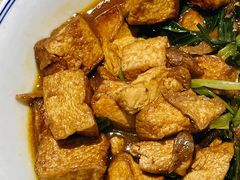 蕈油豆腐-得意楼蒸菜馆
