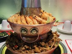 -老佛爷·铜炉炭火蛙锅(海州吾悦店)